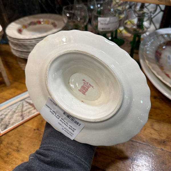 Spode rose briar gravy boat... perfect for soap and finger brushes