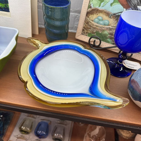 Moxie - Vintage Murano Dish 11.5" Long