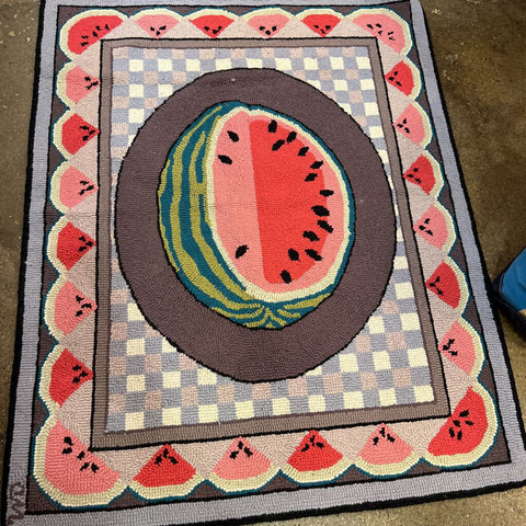 Claire Murray hooked watermelon rung