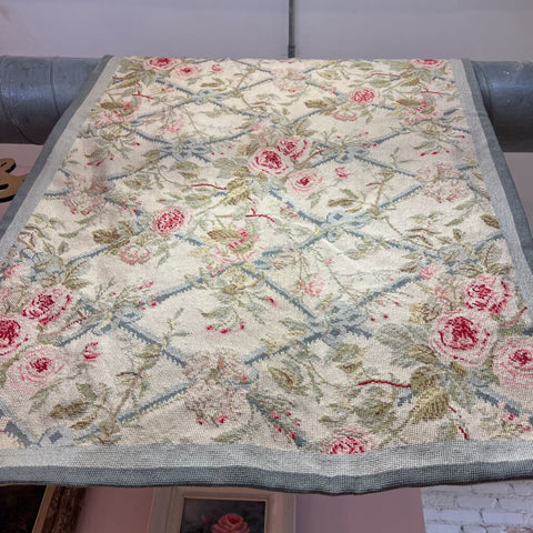 Needlepoint rug