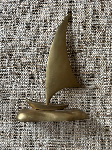 MCM Brass Sailboat 10H