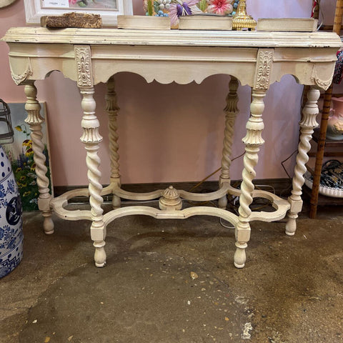 Sofa table , 1930s, 43" long, 18" deep, 32" high