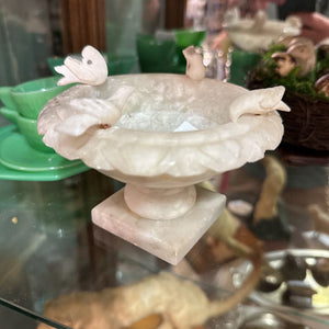 Alabaster Bird Bath (FIRM)