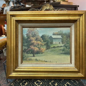 Original Oil by Vivian Slaker Landscape 19.5" x 16.5"