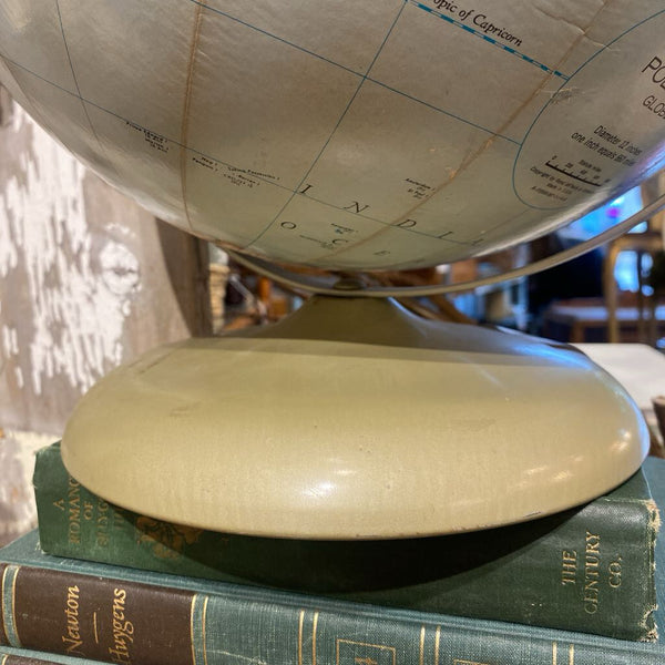 Vintage Rand McNally Globe 12" x 15"