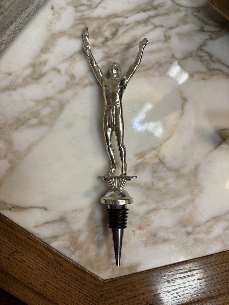 Champion Man Trophy Wine Stopper W1860