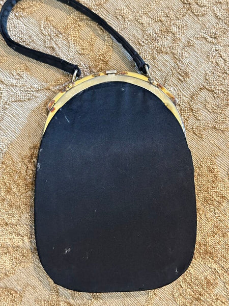 Vintage Purse Made In Spain Young Girl