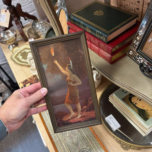 Moxie - Indian Maiden 1920s Framed Art