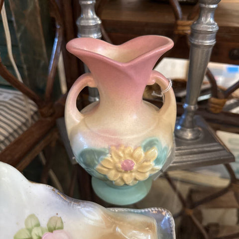 Pastel Hull Pottery Vase