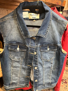 Denim vest WALLFLOWER size XL