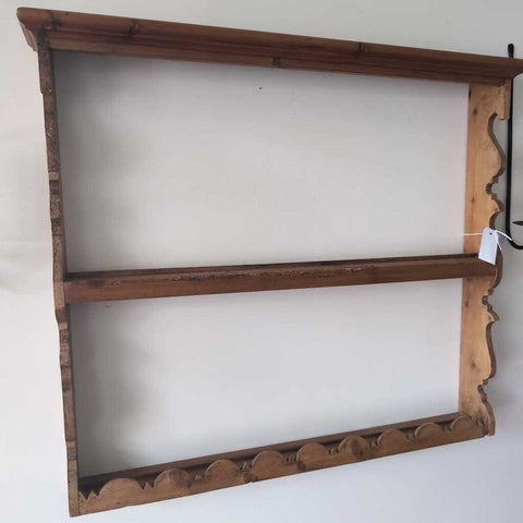 Sweet Vintage Pine Plate Rack 33x30. IN STORE PICK UP ONLY