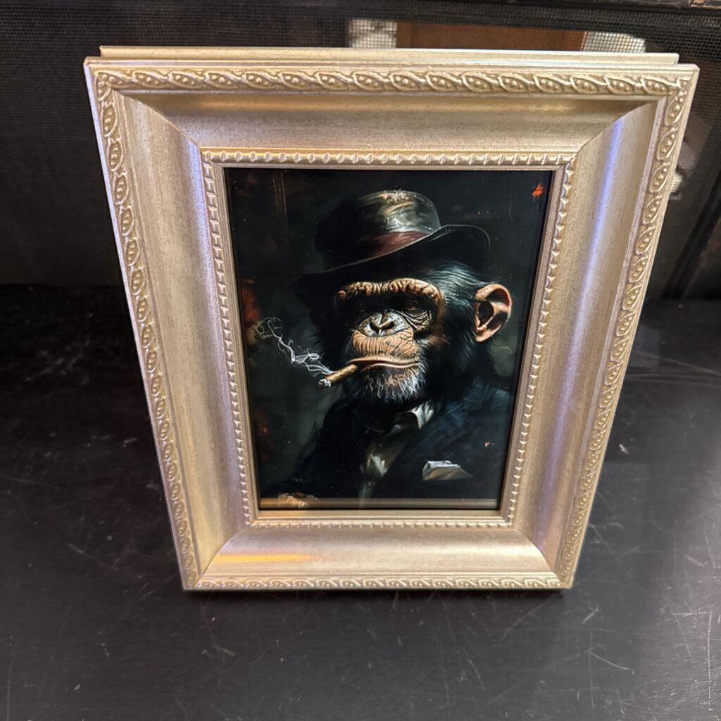 MONKEY FRAMED 9X7