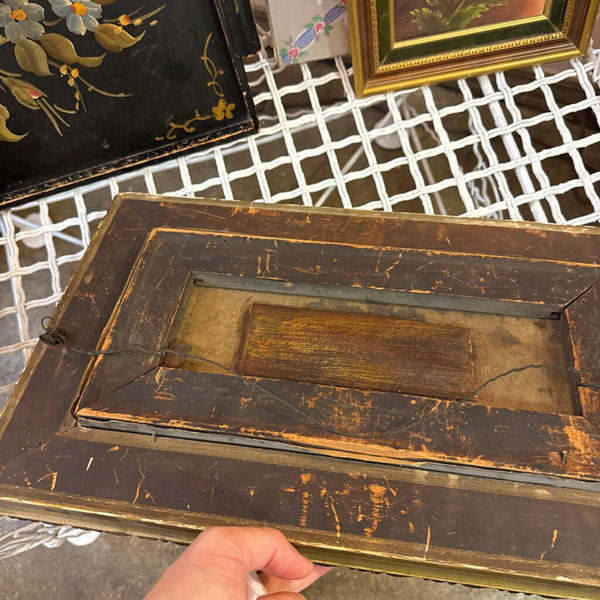 Framed Strawberries oil,@ 1880s