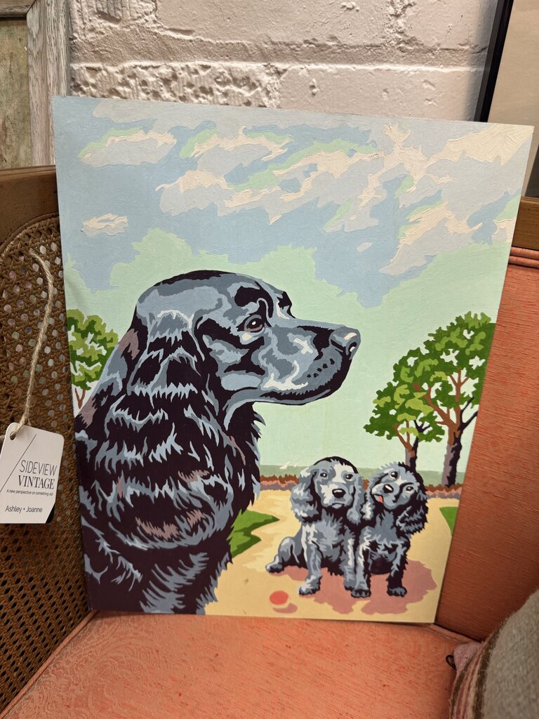 Dog Trio Paint by Number W1883