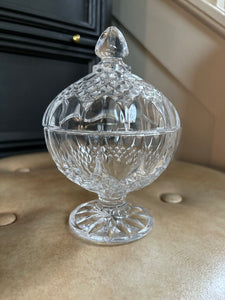 Crystal Candy Dish 6in
