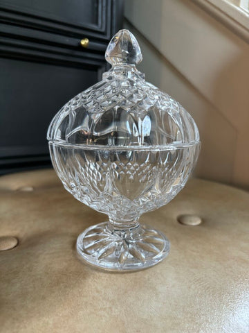 Crystal Candy Dish 6in