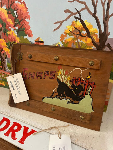 Jens Fresh Vintage ~ Vintage SNAPS wood memory book