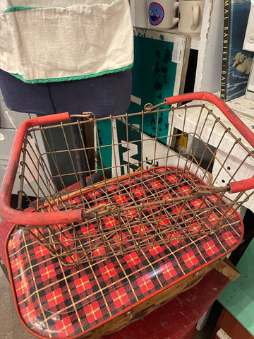 Jens Fresh Vintage ~ Vintage shopper basket