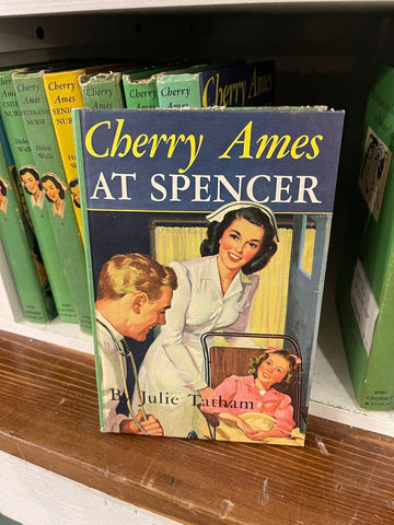 Jens Fresh Vintage ~ vintage cherry Ames at Spencer book
