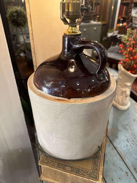 WESTERN STONEWARE LAMP- IN STORE PICKUP