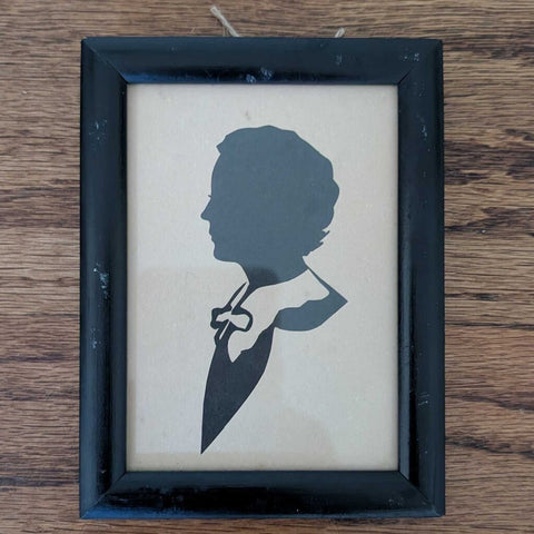 Vintage Framed Silhouette 4x5