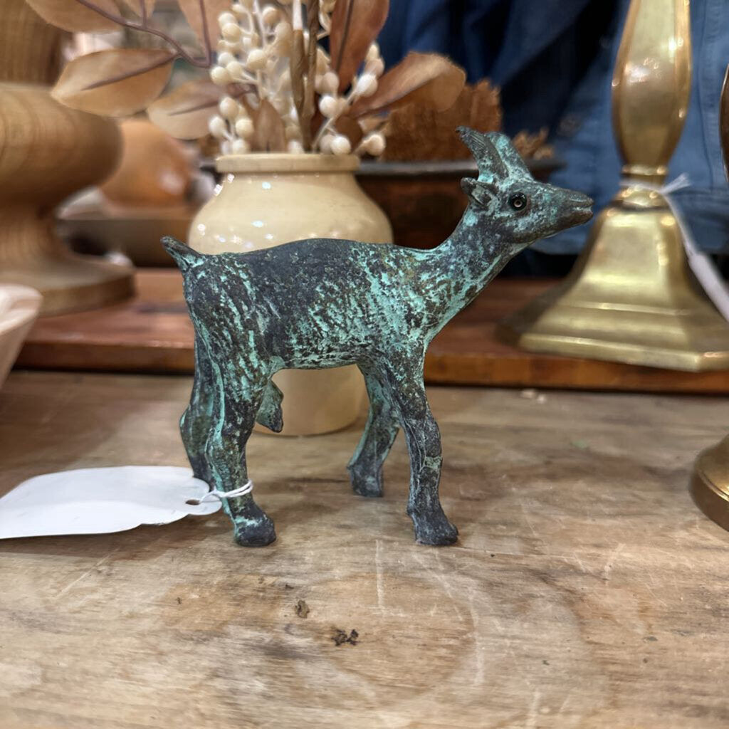 Cast Brass Baby Ram