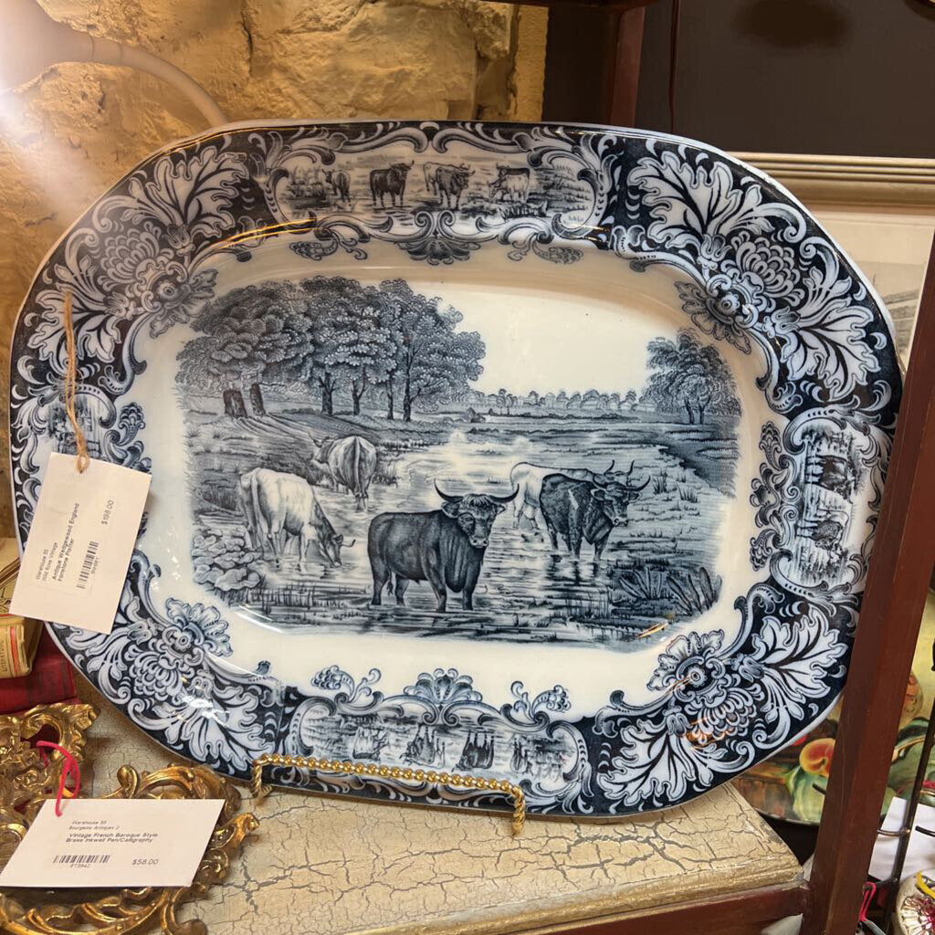 Antique Wedgewood England Ironstone Platter