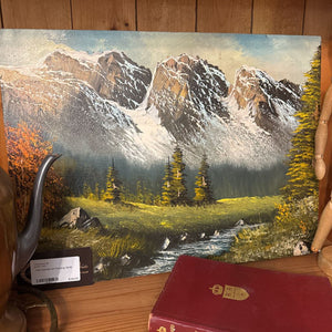 Fall Canvas Oil Painting 12x16