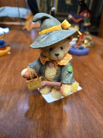 Cherish Teddy Witch 4" tall