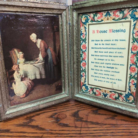 Vintage Florentine House Blessing