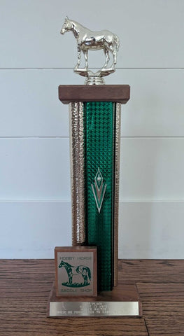 1970s Horse Trophy