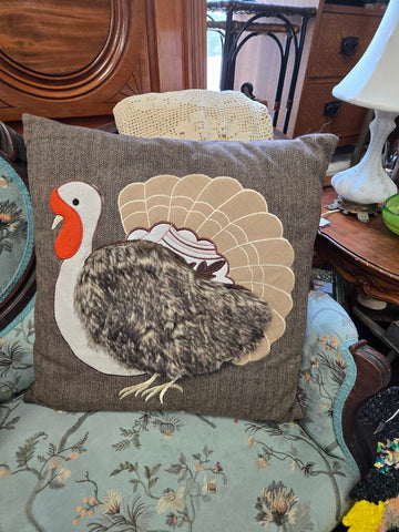 Turkey pillow 20 x 20