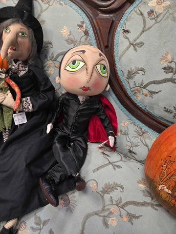19" tall cloth Dracula