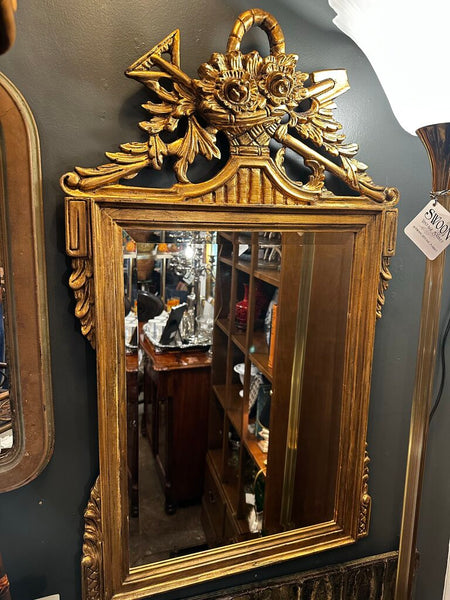 GOLD ANTIQUE MIRROR 38" x 23" IN STORE PICKUP (SWOON)