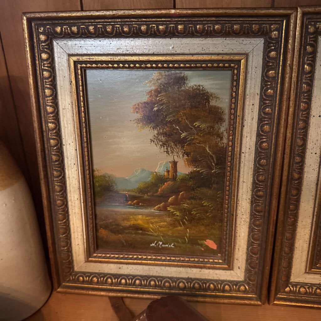 Castle Pond Painting 8x10