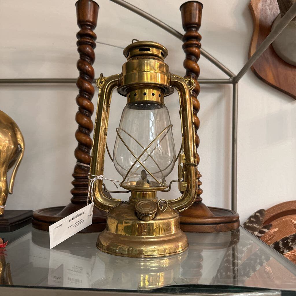 Vint Brass Lantern