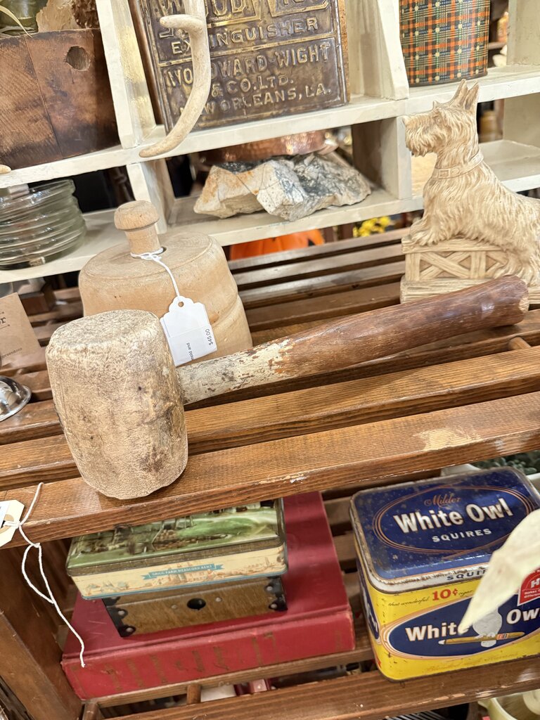 Wood mallet