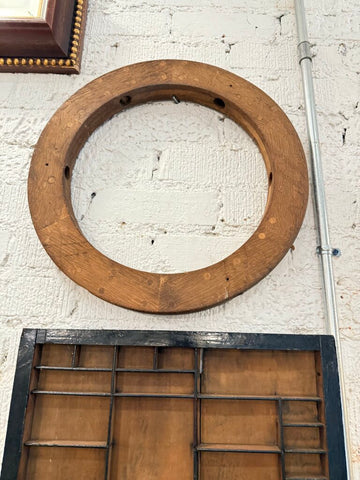 Round wood factory mold