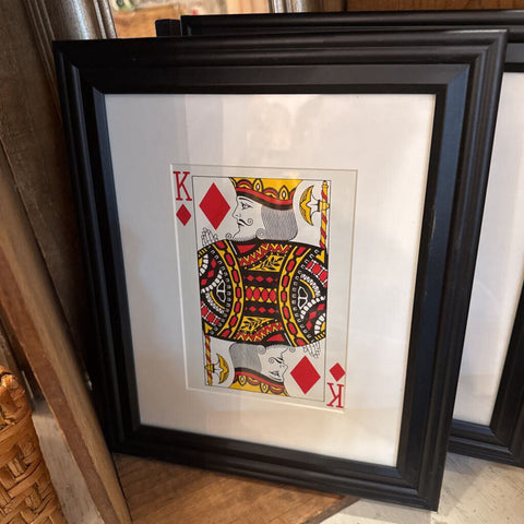 Framed King Diamonds 10x12