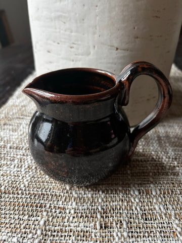 Antique 1930s Stoneware Creamer