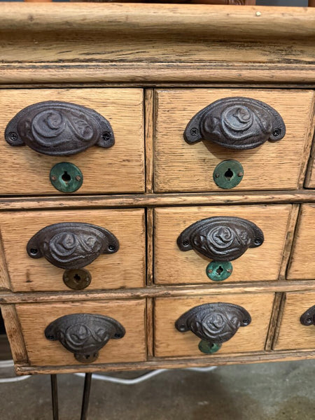 15 Drawer Card Catalog 32L 15.5D 32H IN STORE PICKUP ONLY