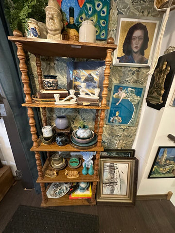Wood shelving unit in-store pick up only