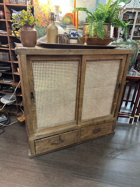 Primitive handmade cabinet in store pick up only 36 w x 15dX 34h