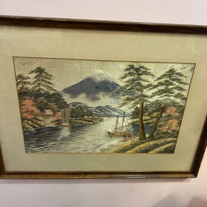 Japanese needlework, as found