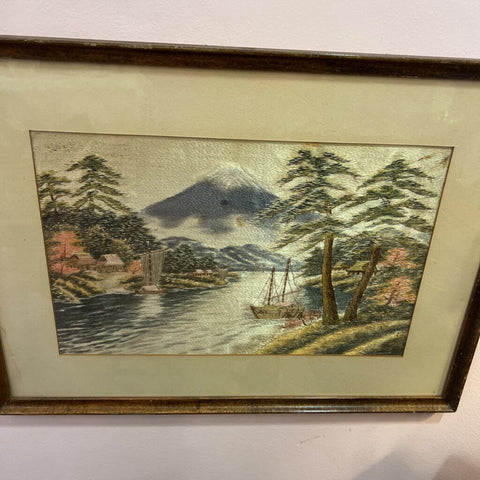 Japanese needlework, as found
