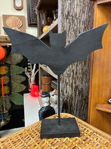Large Carved Bat Stand