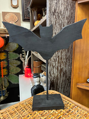 Large Carved Bat Stand