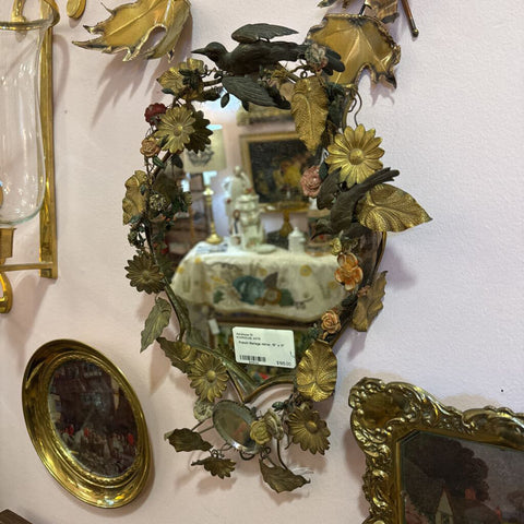 French Mariage mirror, 15" x 11"