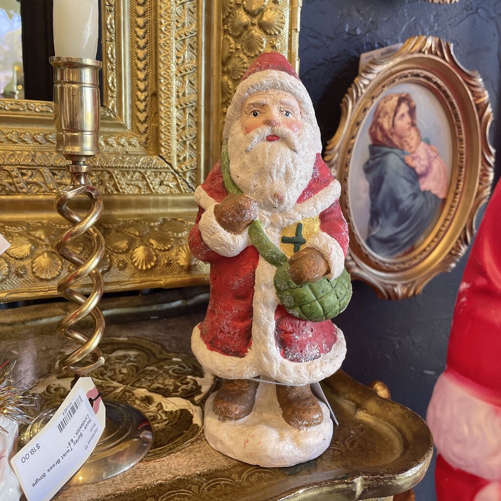 Moxie - Santa With Green Bag - 8.5"