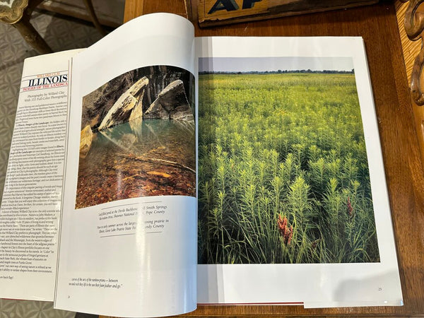 Willard Clay "Illinois~ Images of the Landscape" Signed Art Photography Book~ 1988